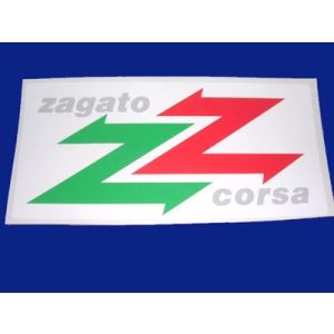 Adesivo Zagato Corsa per fiancate Lancia Fulvia Sport etc.