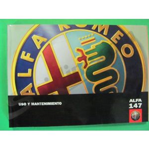 Uso y mantenimiento - Libretto uso e manutenzione usato (Spagnolo) Alfa Romeo 147 (edizione 04/2001)